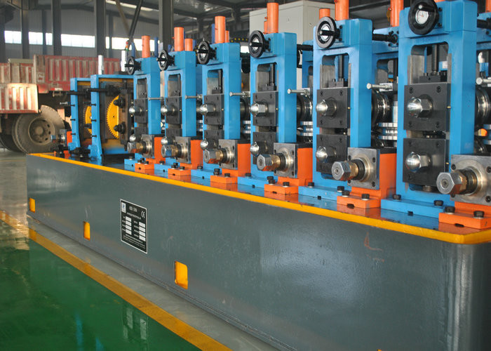 High Speed Precision Tube Mill , Carbon Steel Welded Pipe Making Machine