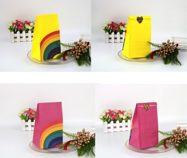 Custom Printed Packaging Bags Self-adhesive Tape Or Fold-over Flap for Customization