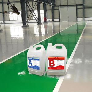 China Scratch Resistant Self Leveling Epoxy Resin 90D Hardness For Floor Surface Sealing on sale