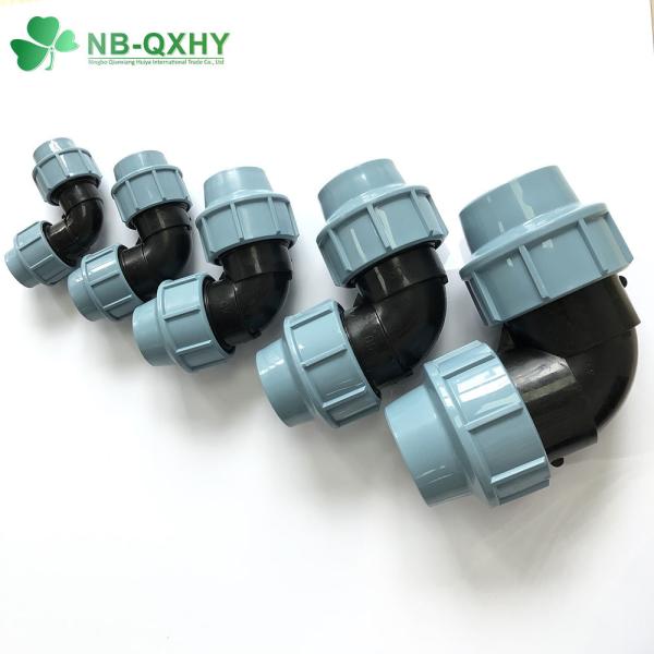 Female Elbow Pipe Elbow 90 Degree Elbow Pn16 High Pressure PP Plastic Pipe