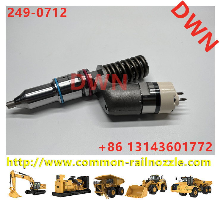 C11 Fuel Injector 249-0712 2490712 10R3147 10R-3147 For 14M, 725, 730, 966H, C11, R1600H, R1700G, RM-300