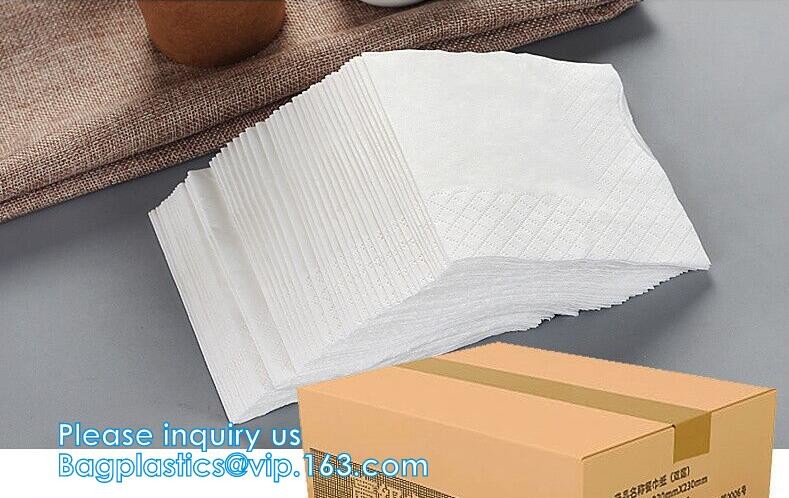 25pcs per pack 3ply Paper Napkins Rose Gold Foil Dots Designs Perfect for Birthday baby shower tableware decorations