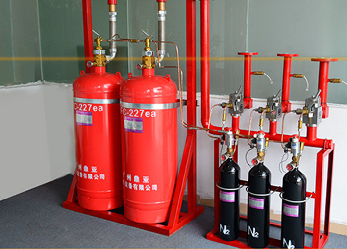 12 Bar Automatic 70L Fire Detection Suppression Systems