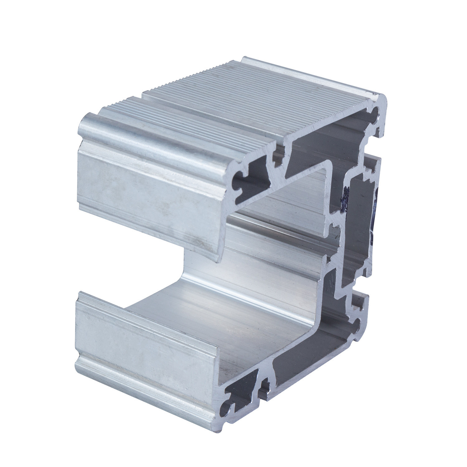 Flat Color Anodized CNC Machining Extrusion Aluminum Profile