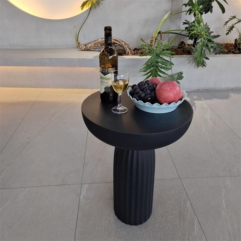 Outdoor GRC Concrete Table Sets Furniture Cold And Heat Resistant