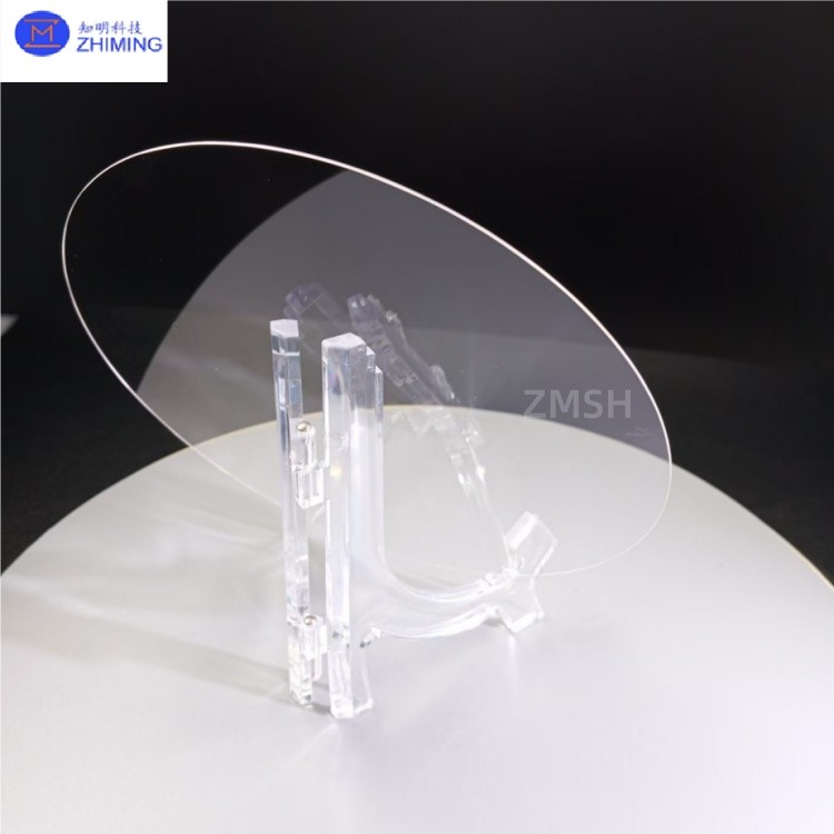 Al₂O₃ Sapphire Wafer, Off C-Axis Toward M-Plane 8°, Diameters: 2"– 8", Custom Thickness