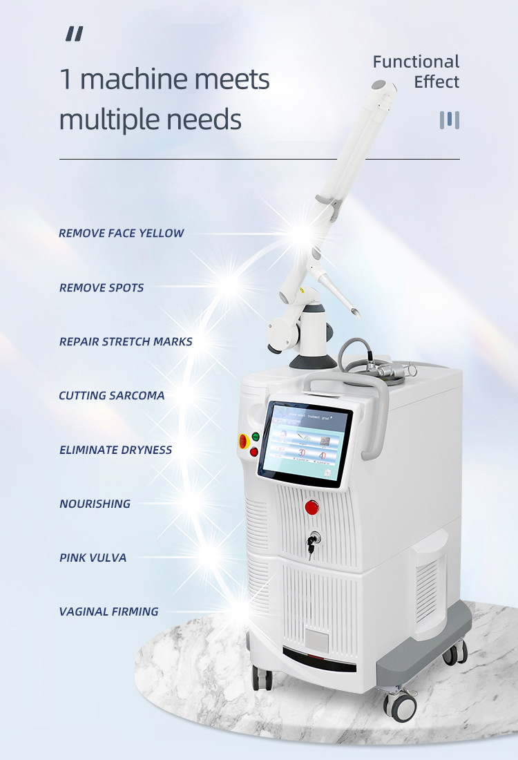 220V Co2 Surgery Laser Fractional Machine For Skin Mole Removal Face Lifting