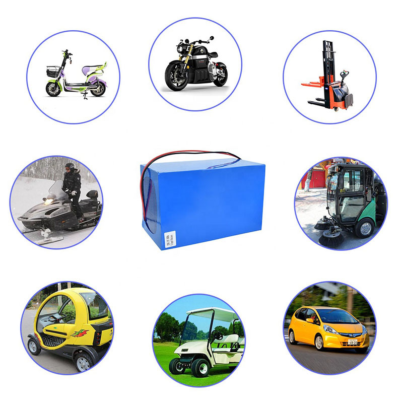 60V 30Ah 1800Wh LiFePO4 Battery Packs For 250W 2500W Ebike Scooter