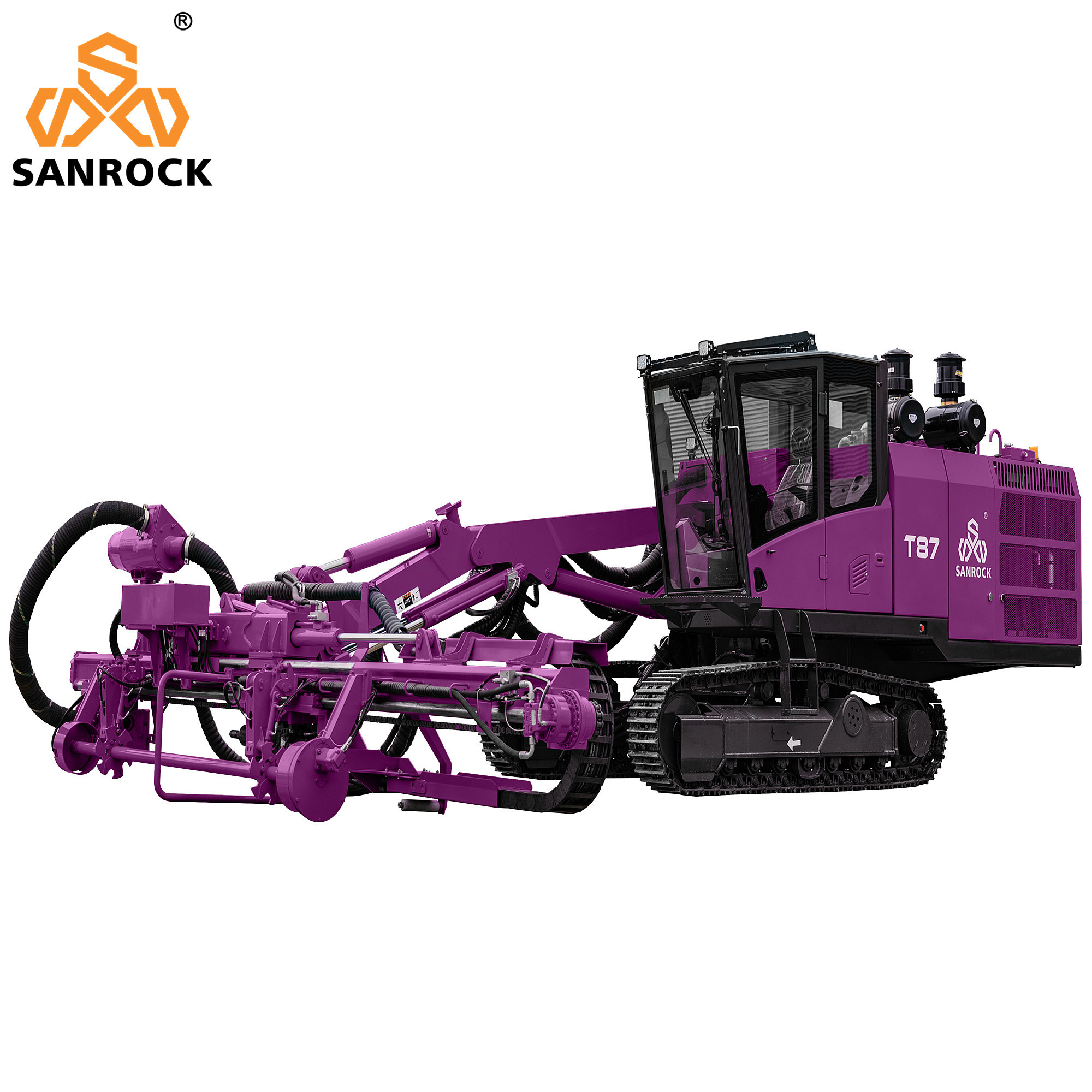 Mining Top Hammer Crawler Drilling Rig Hydraulic Borehole Drilling Equipment