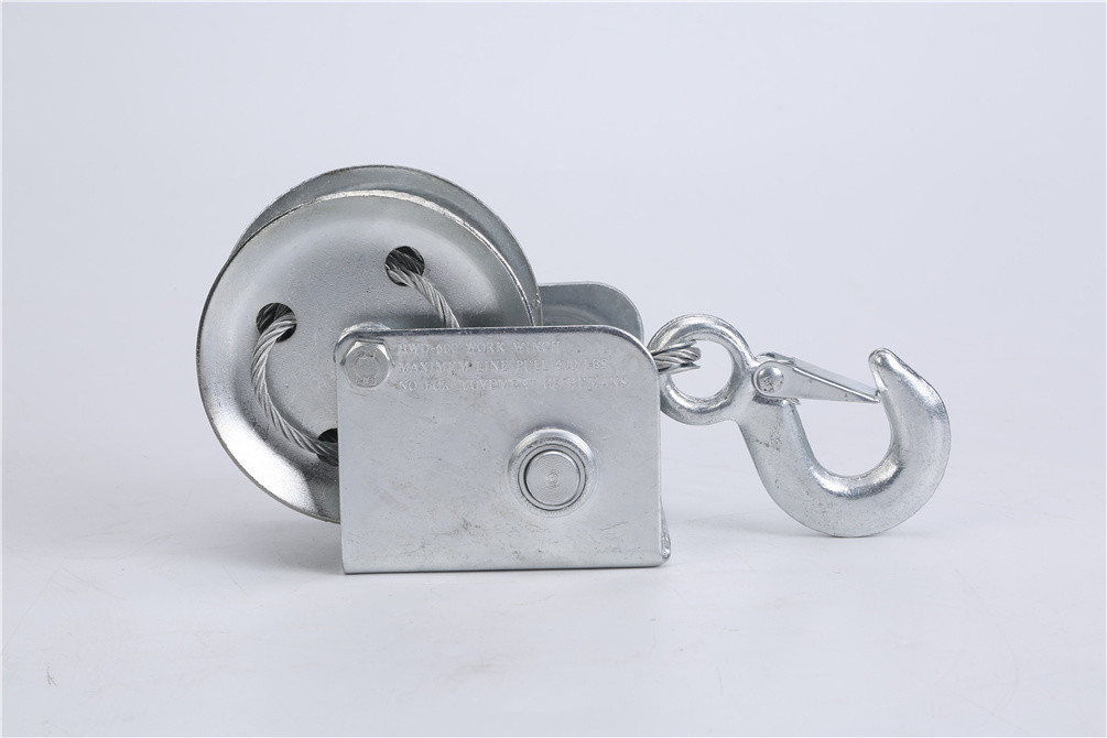 Reversible Ratchet 600LBS Stainless Steel Hand Winch With Handbrake