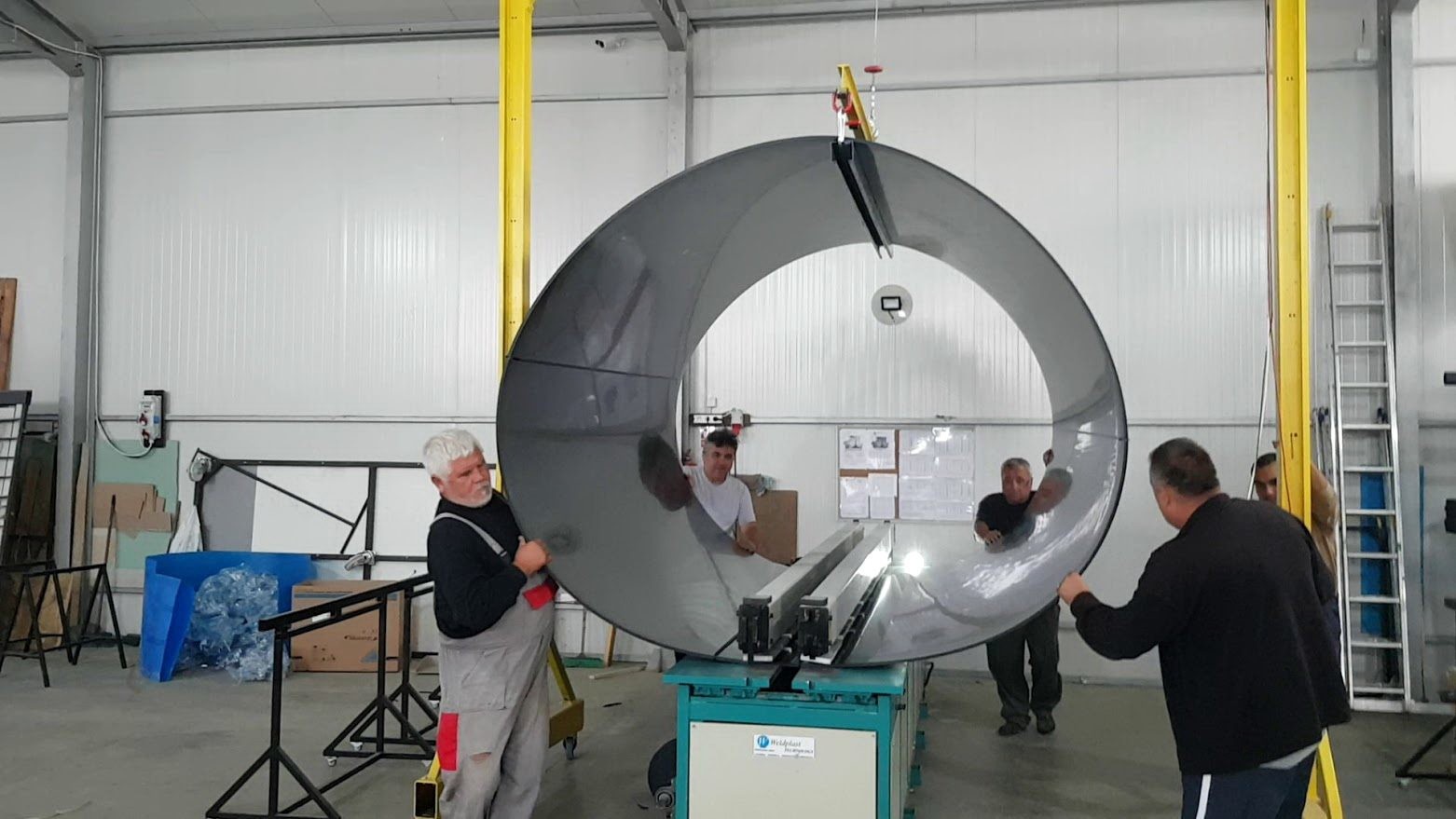 Automatic Tank Hdpe Siemens Plastic Sheet Welding Machine Butt Fusion