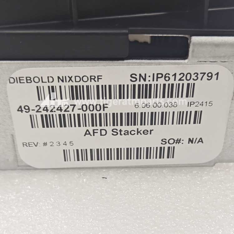 Diebold Nixdorf ATM Parts AFD Stacker 49242427000F 49-242427-000F