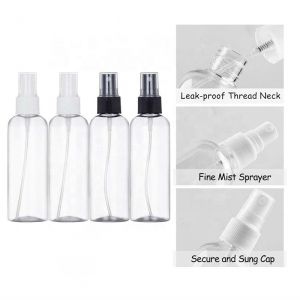 50ml 60ml 100ml Perfume Refillable Continuous Fine Mist Spray Bottle