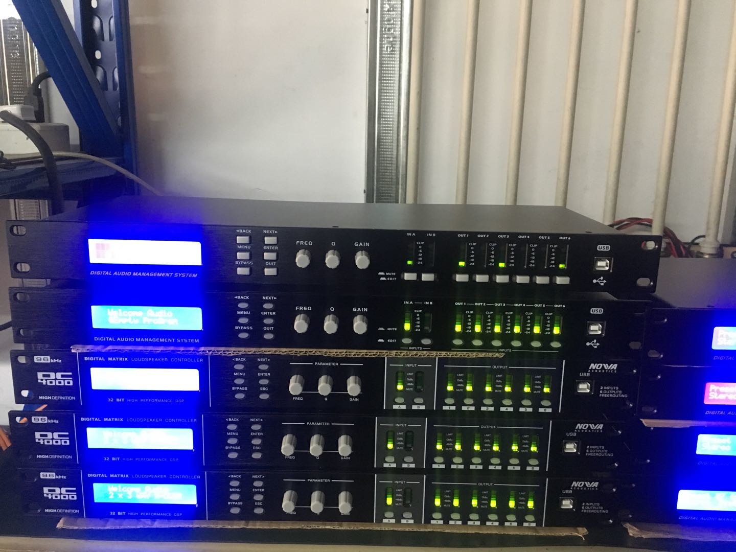 Analog 0,625 Ms 2 Channels Speaker Management System