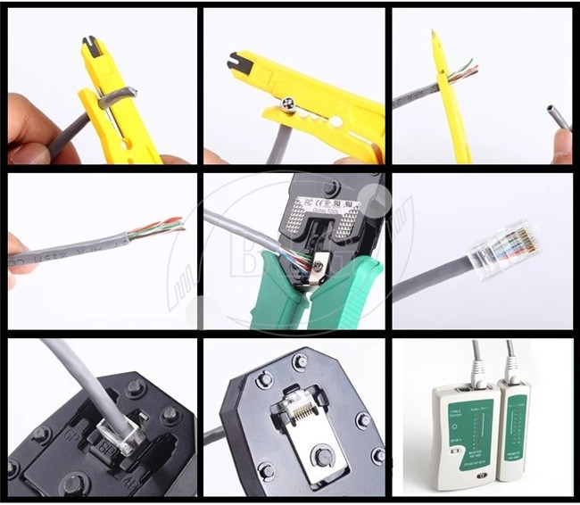 1M 2M 3M Cat5e UTP Network Patch Cable Fire Protection With Colorful RJ45 Plug Boots
