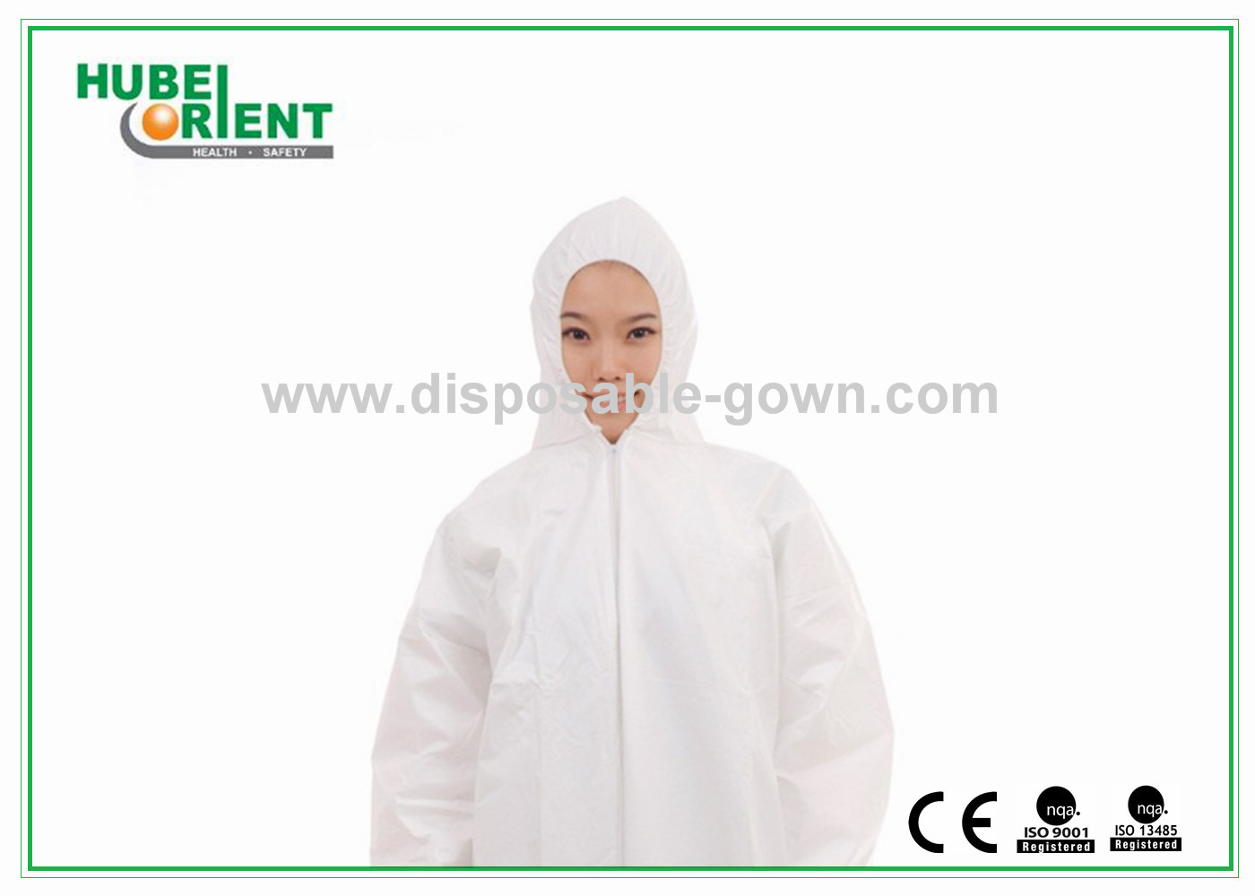 Waterproof SMS MP Disposable Medical Overalls