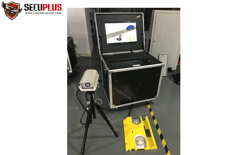 Mobile Under Vehicle Scanning System car bomb scanner with alarm in Gas Company,packing entrance