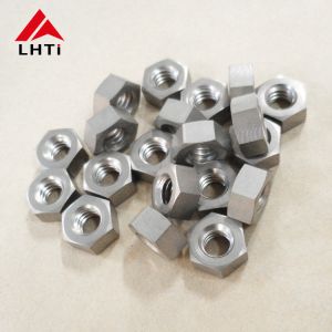 China Gr2 M14 Titanium Hex Nuts Titanium Flat Washers DIN125 on sale