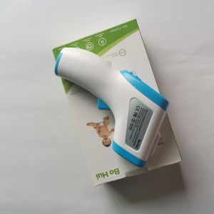  Backlit LCD Display Non Contact Body Thermometer C~F Unit Switch With Alarm Function Manufactures