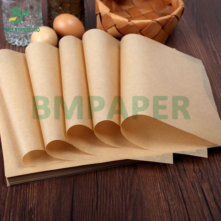 70gsm 80gsm Unbleached Parchment Paper Sheets For Baking Cookies 12'' x 16''