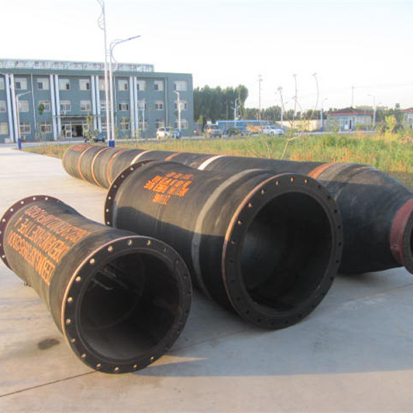 Dredge Slurry Suction Hose With Steel Ring For Sand Mud Mining Flood Use