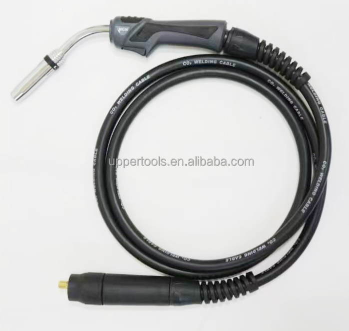 Stainless Steel and Plastic Welding Machines 24KD Black 16ft MIG Air Cooled Welding Torch