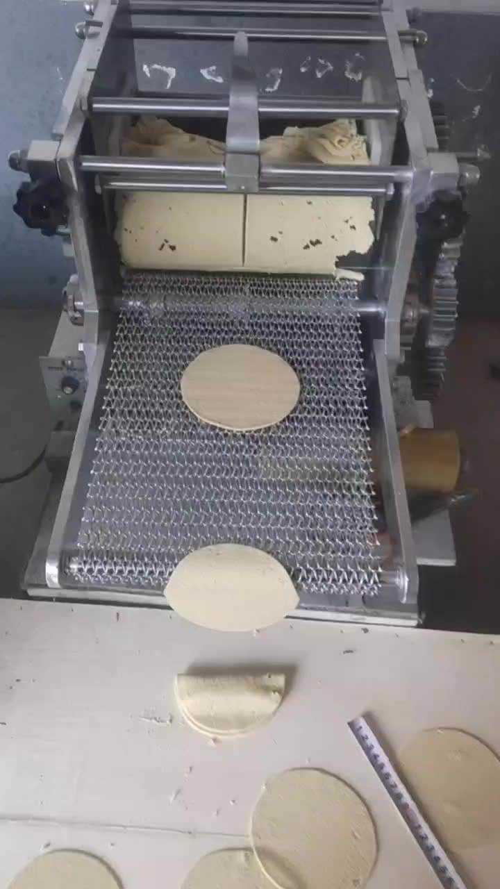 Full Automatic industrial flour corn mexican tortilla machine taco roti maker press bread grain product tortilla making