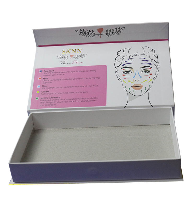 Rigid Boxes Luxury Face Care Massager Cream Sunblock Cosmetic Paper Box Magnetic Packaging Boxes