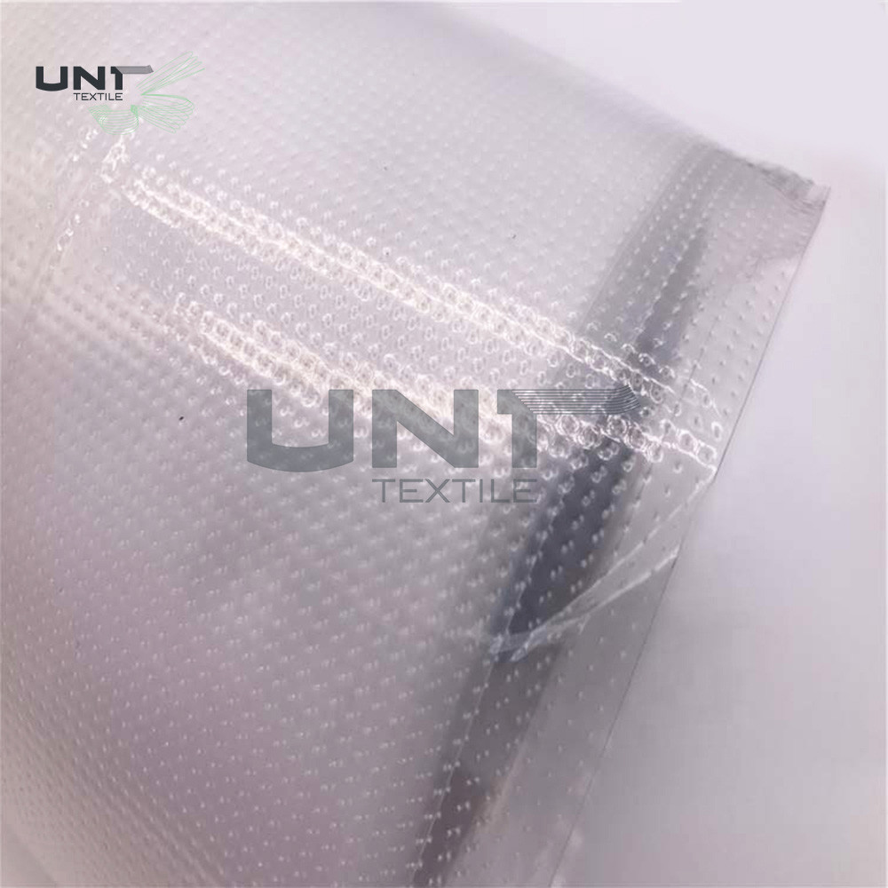 Hot Melt LDPE Film Embroidery Backing Fabric 0.07MM For Backing Fusible Interlining