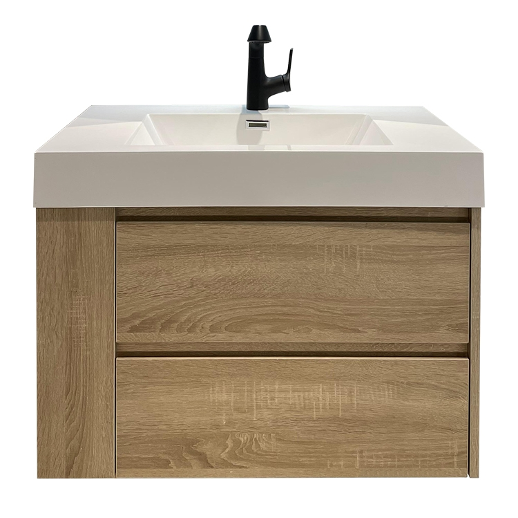 Euro Style Wall Hung Bathroom Vanity with MR-MDF Carcase Material and Guaranteed