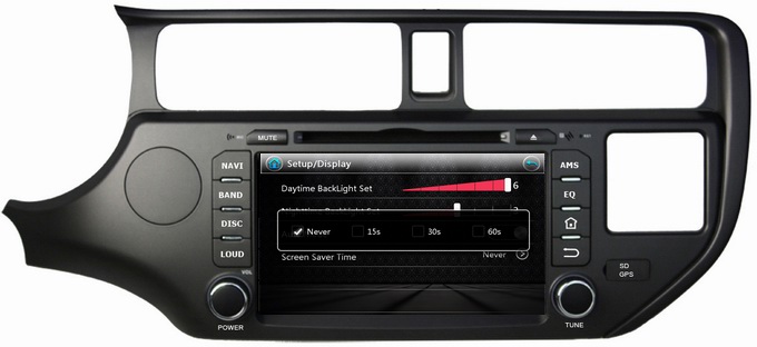 Ouchuangbo Car Stereo Radio DVD Player for Kia K3 Rio 2011-2012 GPS Navigation USB Media Player OCB-8047A