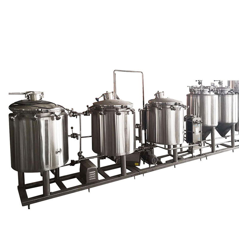 Customized Stainless Steel 304 Brewery Turnkey Project for Microbrewing Enthusiasts