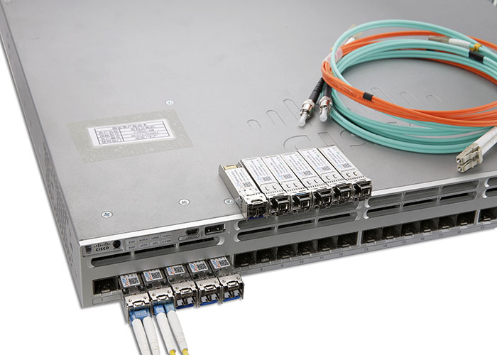 Dual Fiber 1310nm SM SFP Media Converter 20km Transmission SC For Cyber Bars