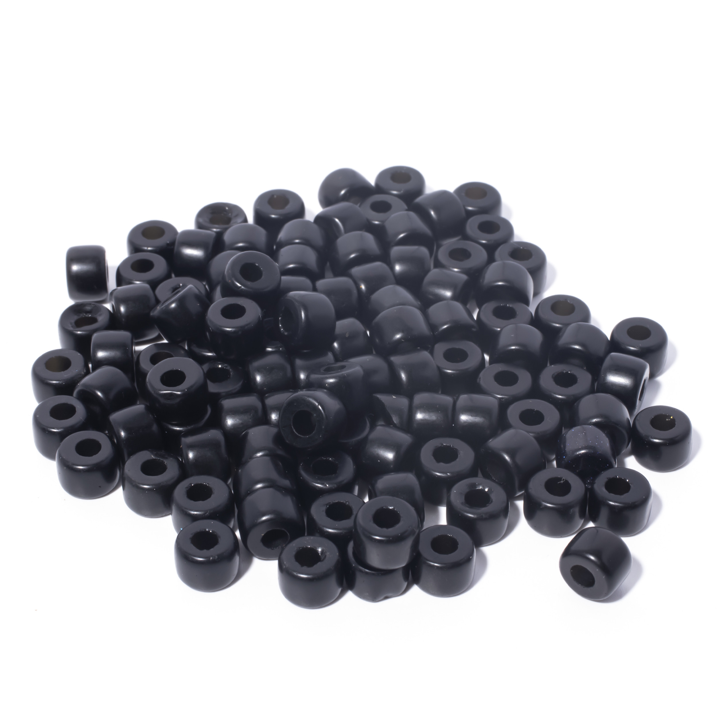 100 Colors Gemstone Forte Beads 6*8mm*2.0 Holes DIY Patterns With Rope