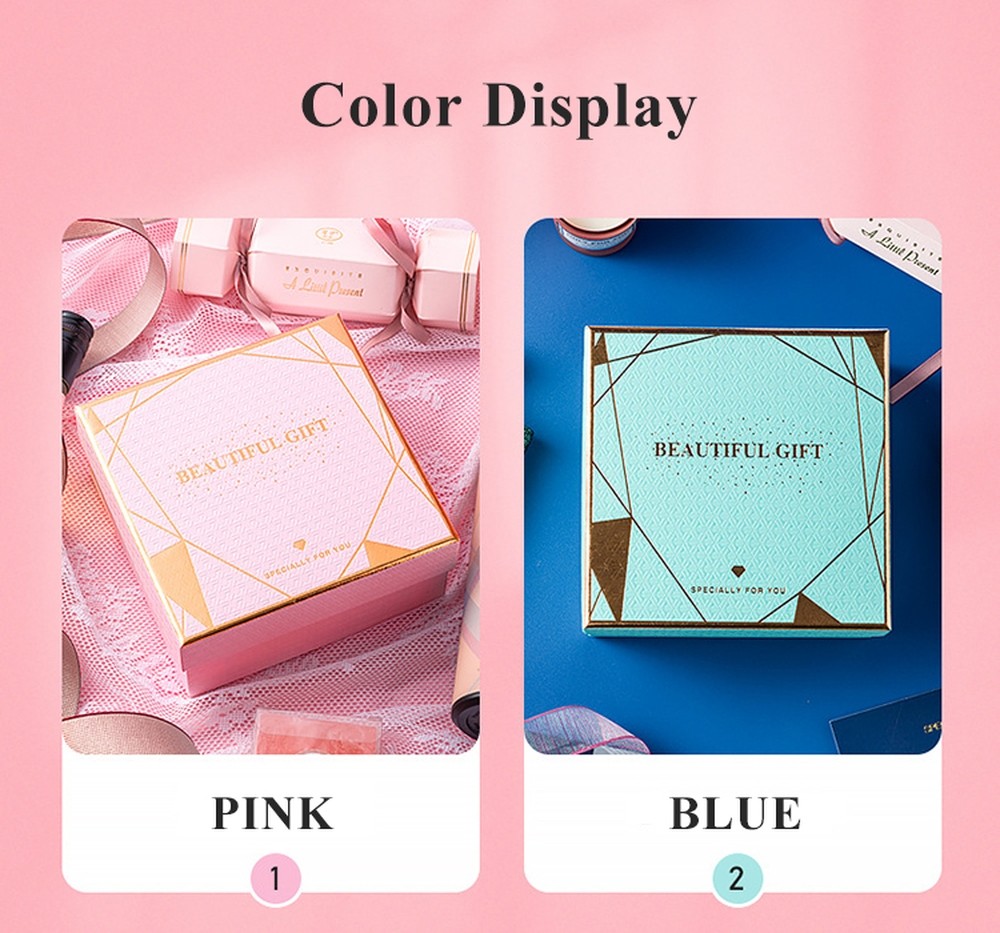 Delicated Art Paper Rigid Gift Box With Lid For Handmade Soap Cosmetic