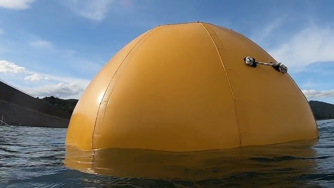 Floating Parachute Heavy Duty Inflatable Air Bags Tear Resistance