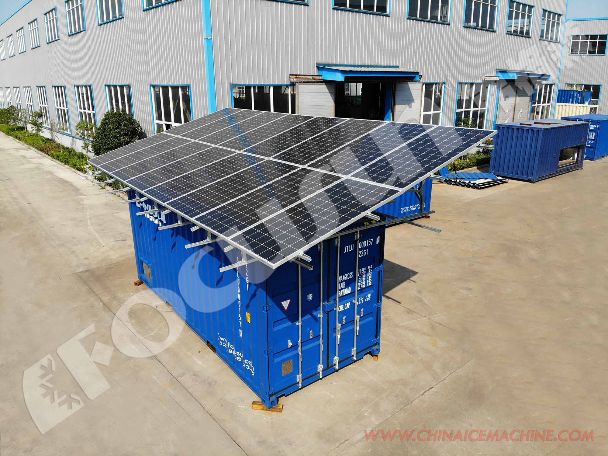 Bitzer Compressor Solar Ice Preservation Cold Storage Chamber for Food Preservation