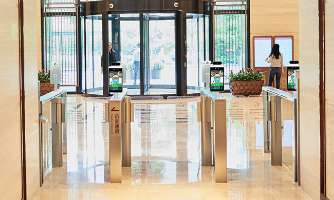 SIBO Android 7.1 Body Temperature Test And Face Recognition Terminal For Access Control