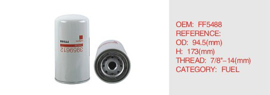 FILTER AUTO ENGINE PARTS FUEL OIL FILTER FF5488
