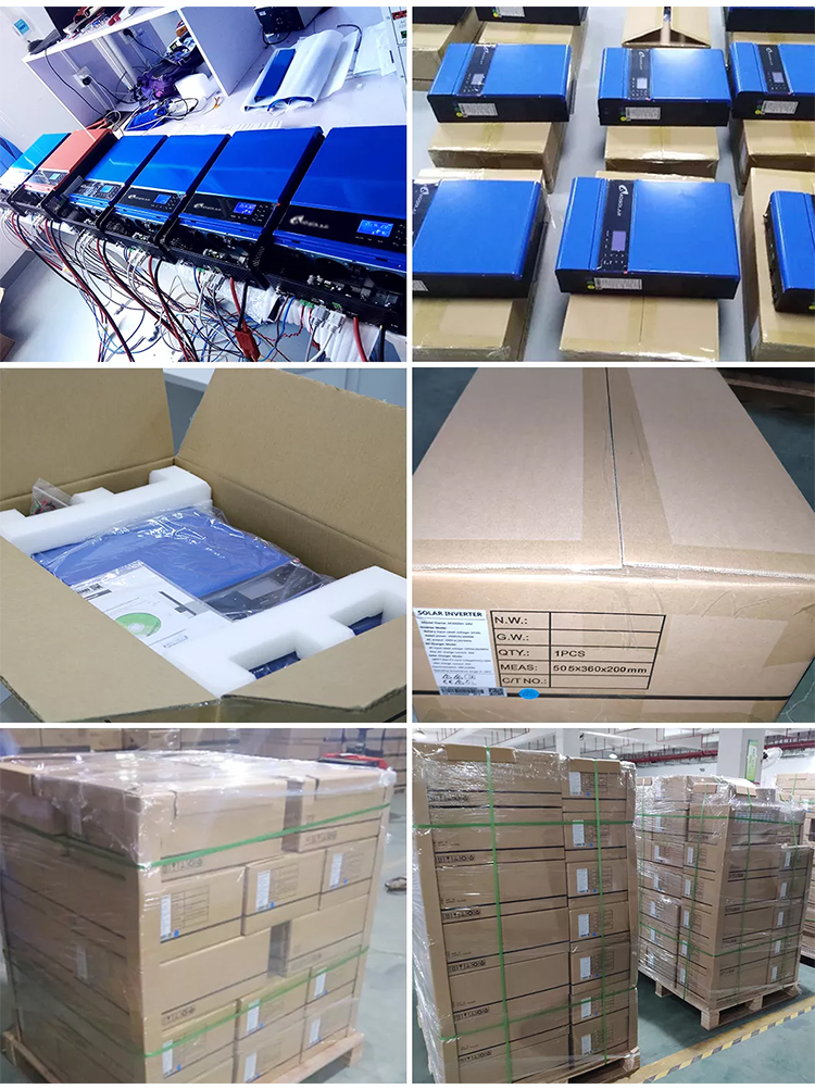 Amsolar 3KW 5KW 8KW 10KW Off Grid Solar Inverter with MPPT Voltage Range of 60-115Vdc