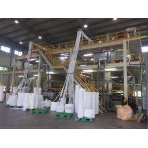 Certification CE Non Woven Fabric Making Machine , Fabric Manufacturing Machines