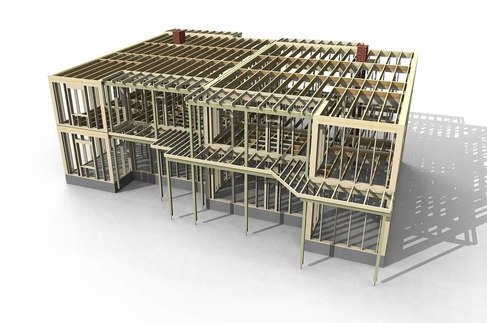 Light Steel Gauge Villa Structure Profiles Roll Forming Machine with Vertex Bd Software