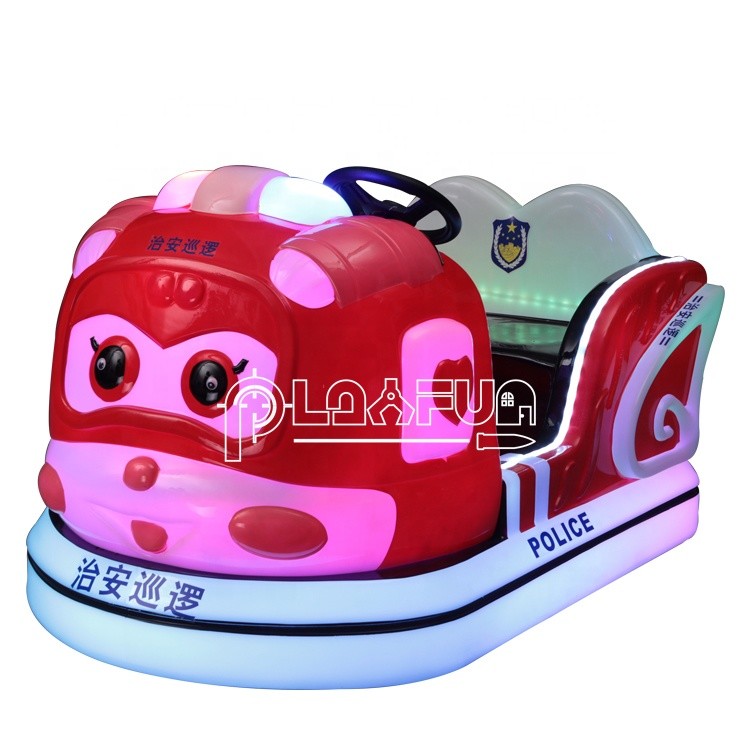 Police Car coin operated kiddy battery car kids kiddie rides game machine