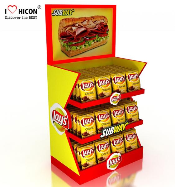Make Impression Retail Store Fixtures Delicious Snacks Potato Chips Counter