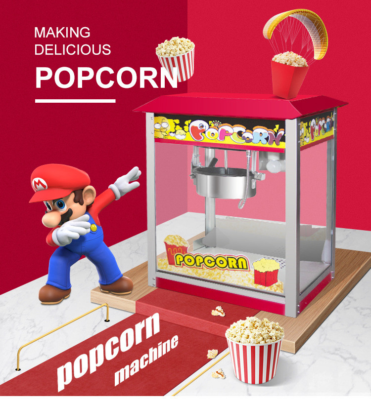 Red Electricity Air Popping Popcorn Machine Electric Makers