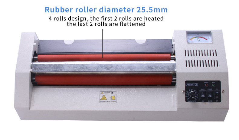 7.5Kg Paper Size A3 Desktop Laminator with Excellent Sealing and Sealing Performance