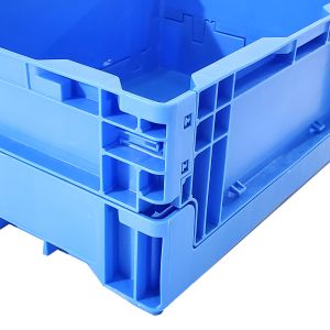 Industrial Packaging Stackable Collapsible Crates for Recyclable Storage