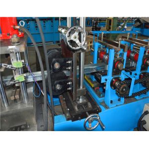Automatic Change CZ Purlin Roll Forming Machine With Chains Transmission System