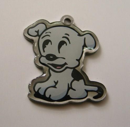 Grey cute 0.5mm - 1.0mm thickness Lapel Pin Badge