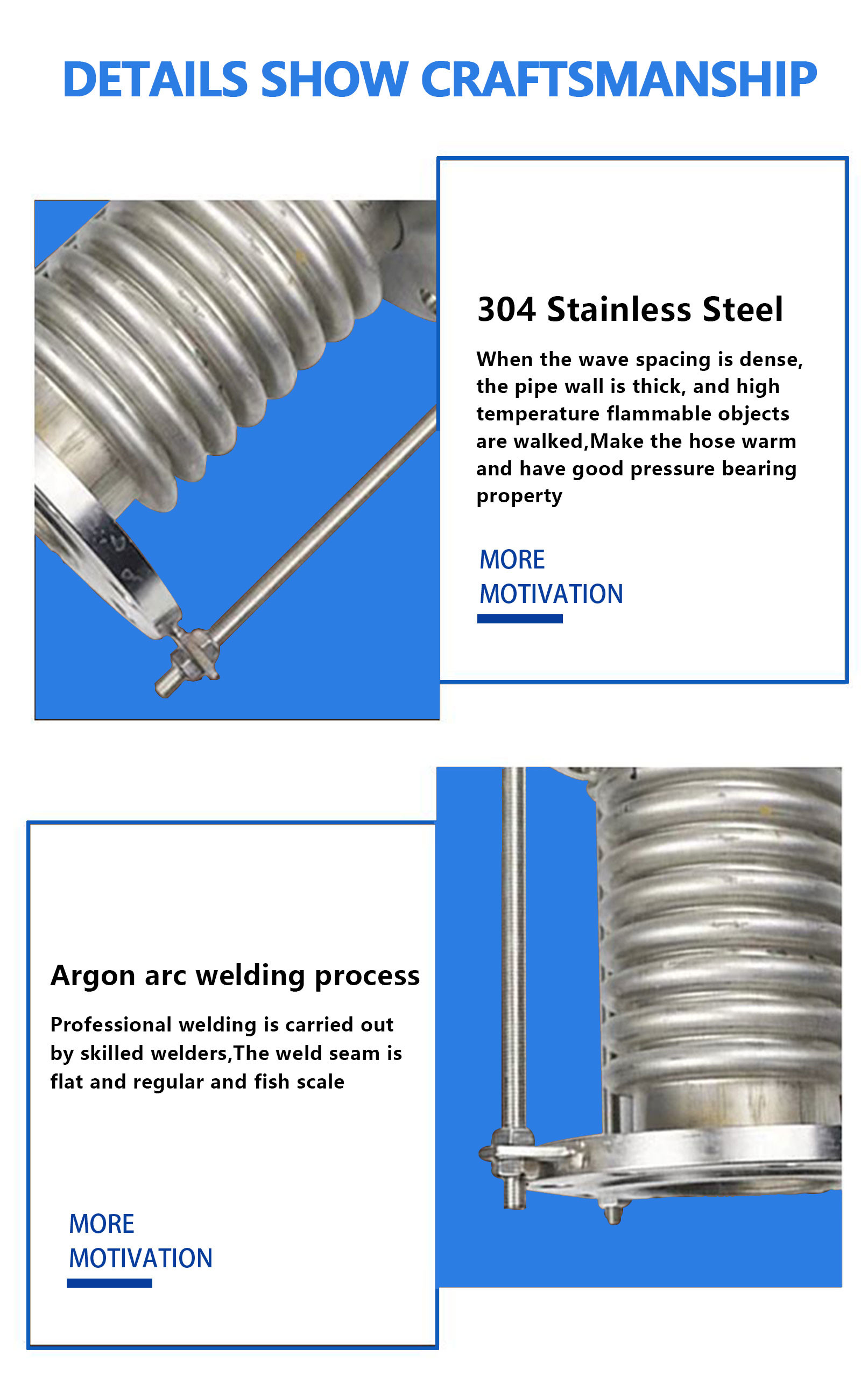 Easy Installation Metal Ripple Compensator Hot Dipped Galvanized